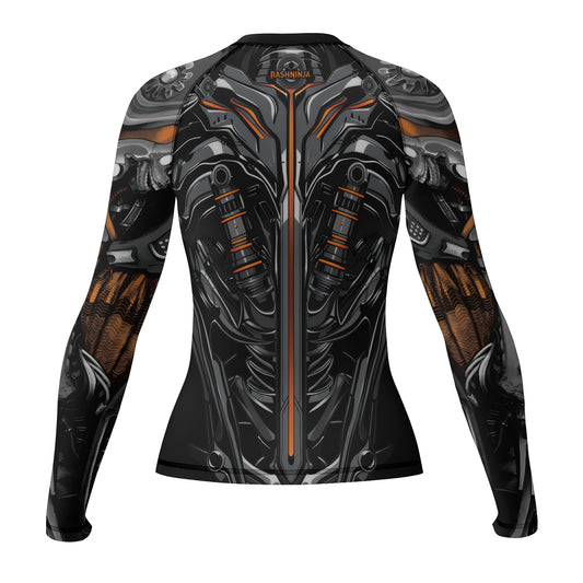 Rashninja Cyber Phantom Strike Women's Long Sleeve Rash Guard