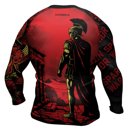 Rashninja Spartan Strike Force Men's Long Sleeve Rash Guard