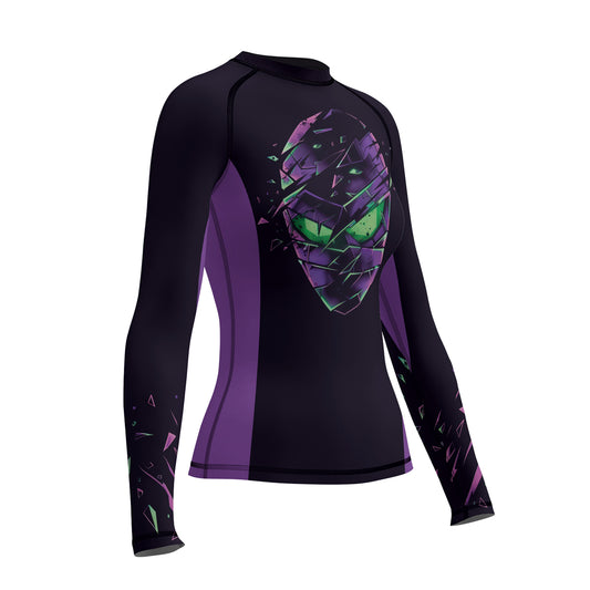 Rashninja Ninja Neon Venom Women's Long Sleeve Rash Guard