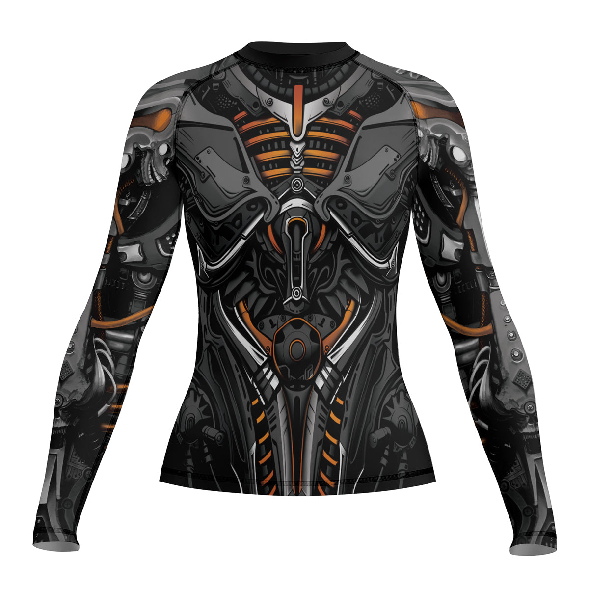 Rashninja Cyber Phantom Strike Women's Long Sleeve Rash Guard
