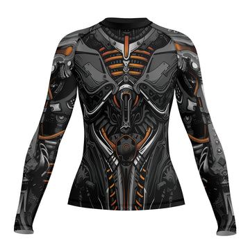 Rashninja Cyber Phantom Strike Women's Long Sleeve Rash Guard