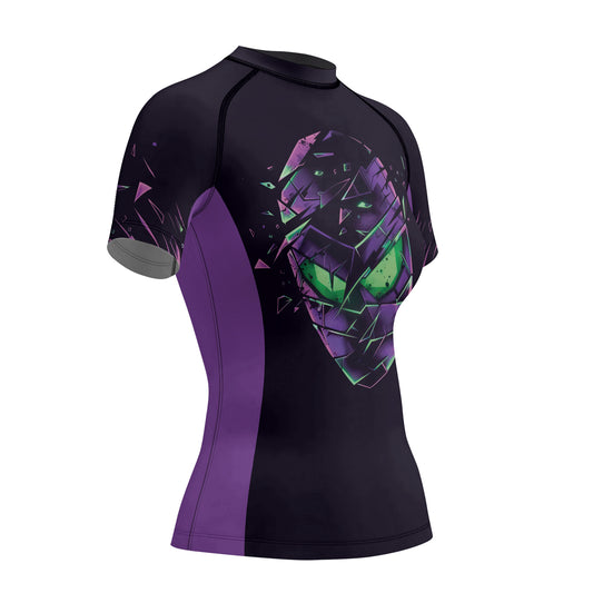 Rashninja Ninja Neon Venom Women's Short Sleeve Rash Guard