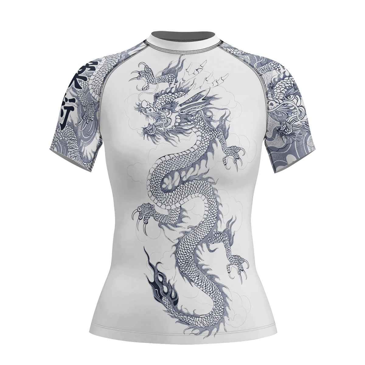 Rashninja Dragon Ember Reign Women's Short Sleeve Rash Guard