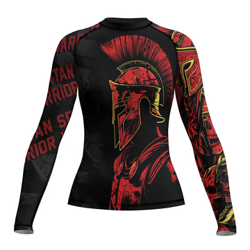 Rashninja Spartan Strike Force Women's Long Sleeve Rash Guard
