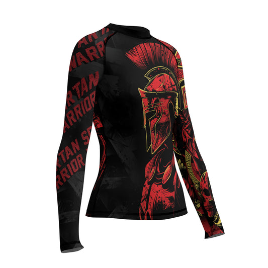 Rashninja Spartan Strike Force Women's Long Sleeve Rash Guard