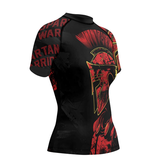 Rashninja Spartan Strike Force Women's Short Sleeve Rash Guard