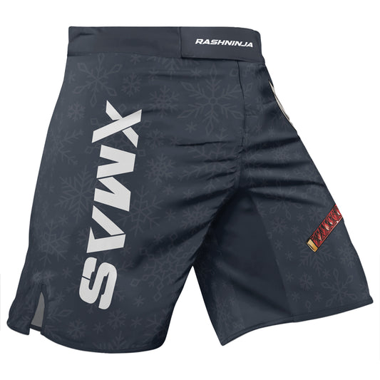 Rashninja Christmas Ninja XMAS Men's Fight Shorts