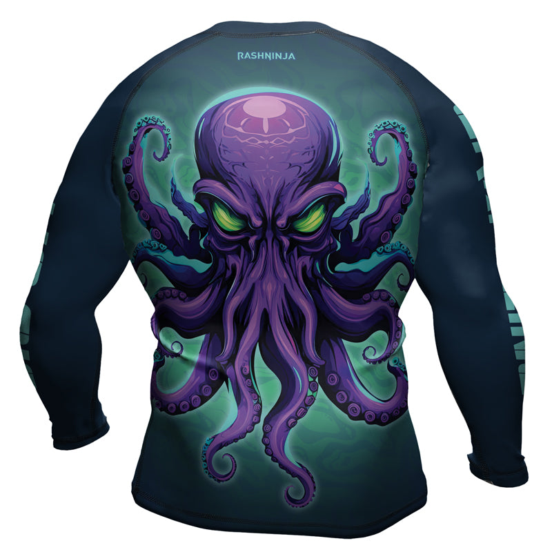 Rashninja Octopus Overlord Men's Long Sleeve Rash Guard | Rash Guard