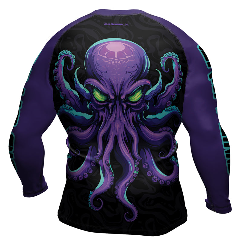 Rashninja Octopus Overlord Men's Long Sleeve Rash Guard | Rash Guard