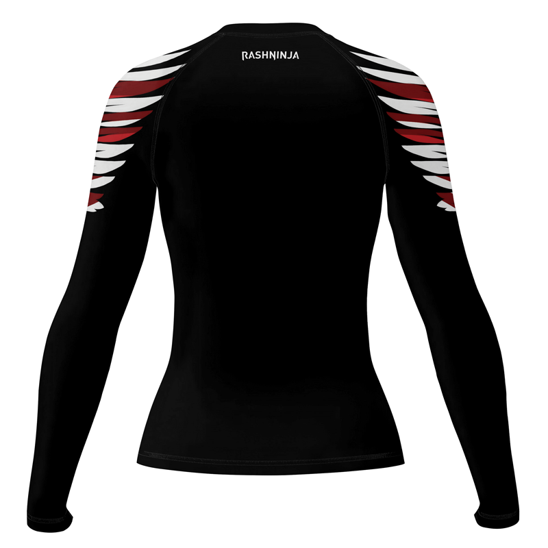 Rashninja American Eagle Head Women's Long Sleeve Rash Guard