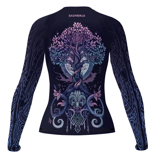 Rashninja Yggdrasil's Guardians Women's Long Sleeve Rash Guard