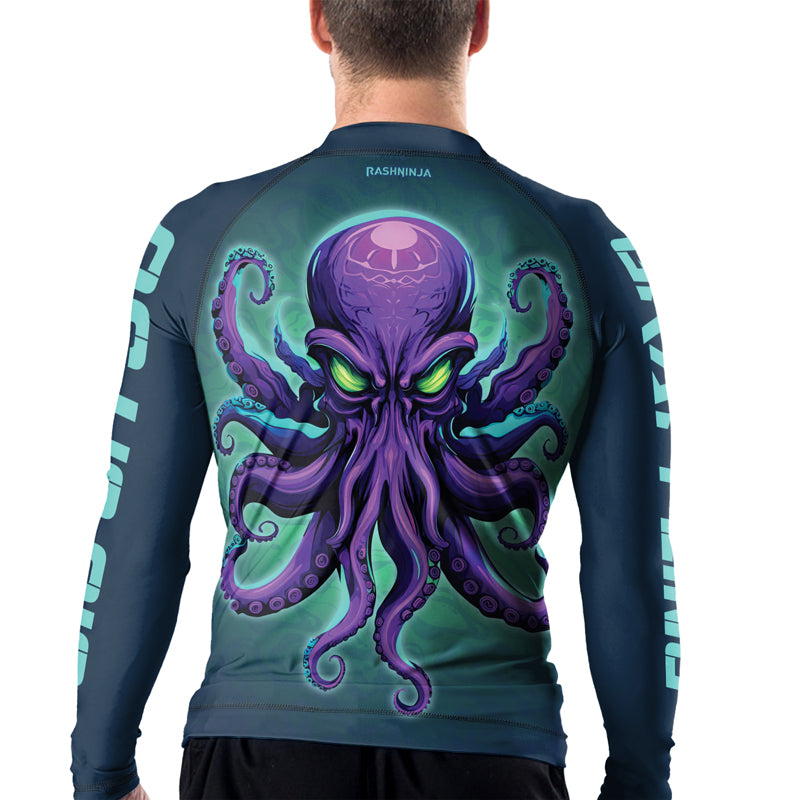 Rashninja Octopus Overlord Men's Long Sleeve Rash Guard | Rash Guard