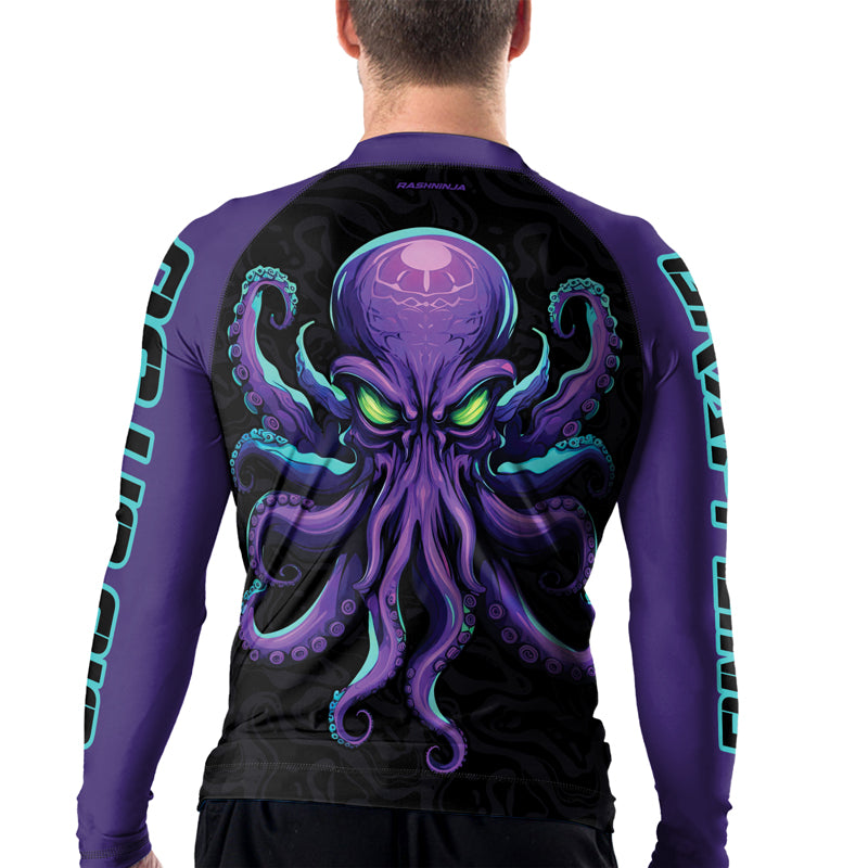 Rashninja Octopus Overlord Men's Long Sleeve Rash Guard | Rash Guard