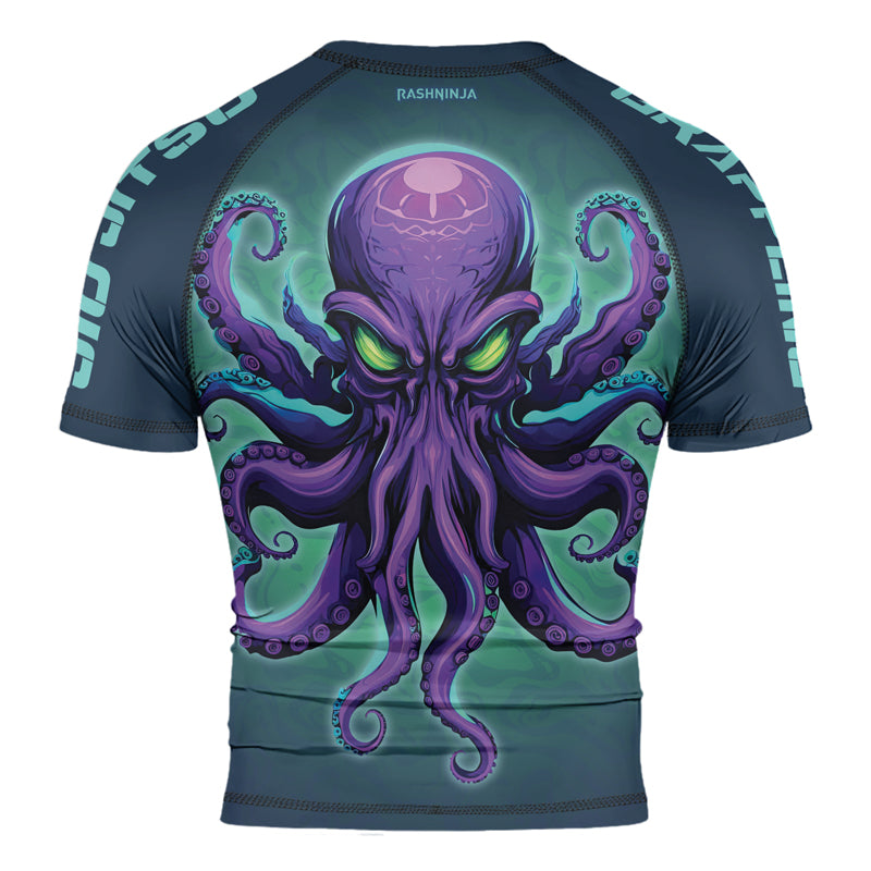 Rashninja Octopus Overlord Men's Short Sleeve Rash Guard | Rash Guard