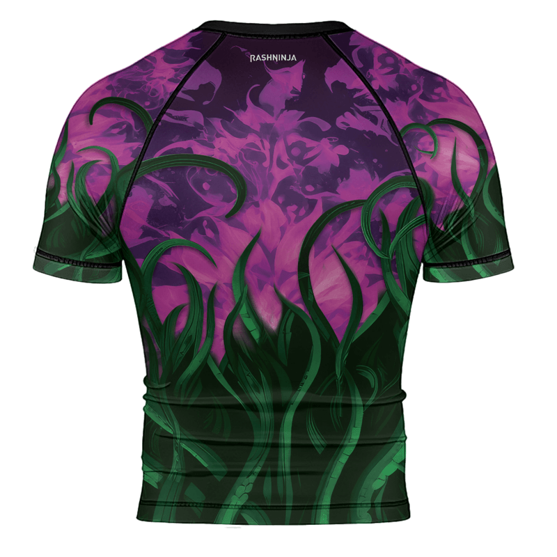 Rashninja Madness Manifest Octopus Men's Short Sleeve Rash Guard - Rashninja LLC