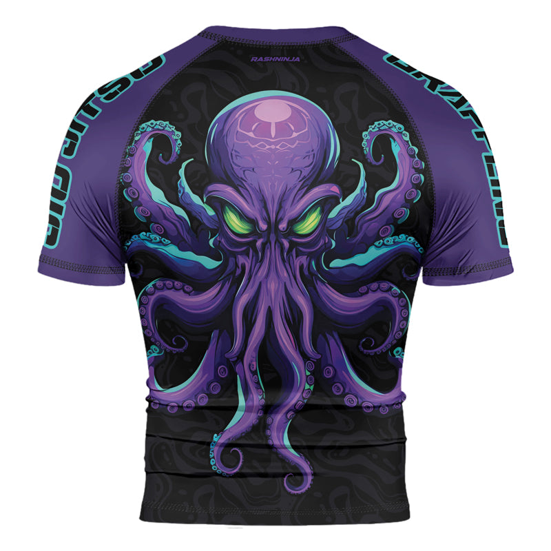 Rashninja Octopus Overlord Men's Short Sleeve Rash Guard | Rash Guard