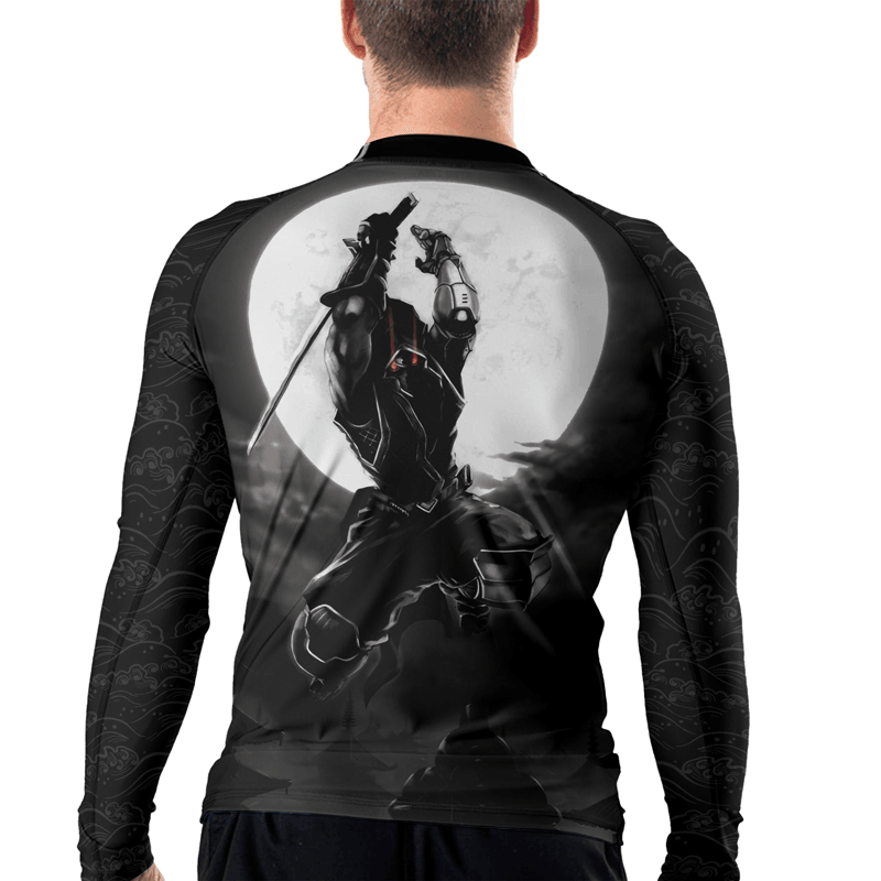 Rashninja Shadow Warriors Men's Long Sleeve Rash Guard | Fightwear