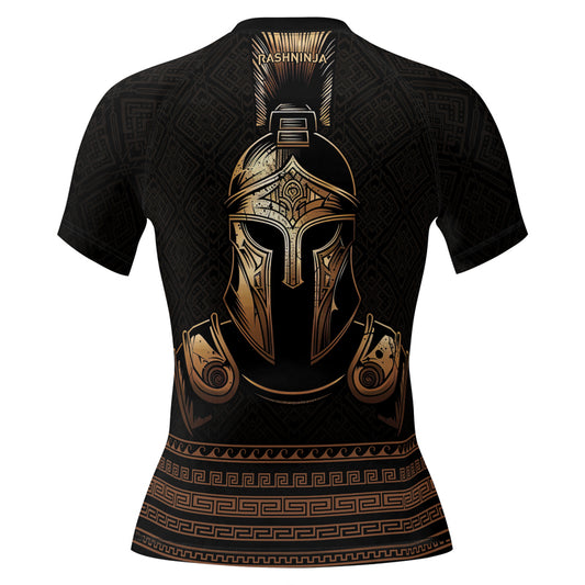 Rashninja Spartan Warrior Forge Women's Short Sleeve Rash Guard