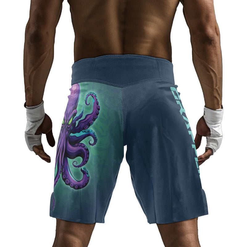 Rashninja Octopus Overlord Men's Fight Shorts | Compression Shorts