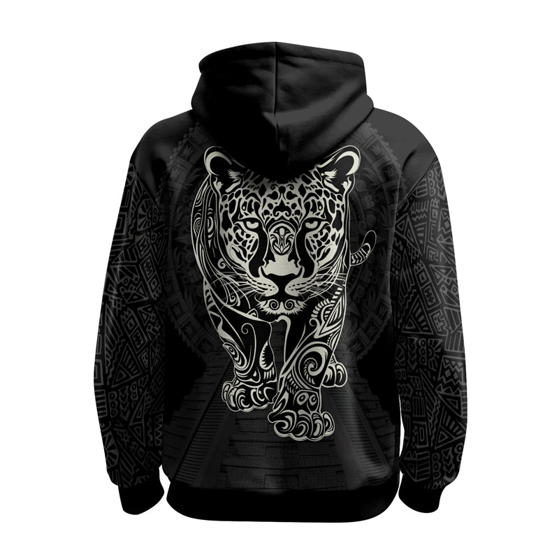 Rashninja Aztec Hunting Jaguar AOP Hoodie