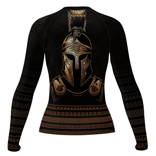 Rashninja Spartan Warrior Forge Women's Long Sleeve Rash Guard