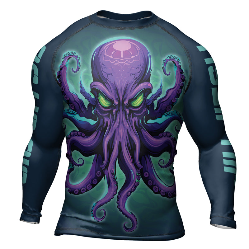 Rashninja Octopus Overlord Men's Long Sleeve Rash Guard | Rash Guard