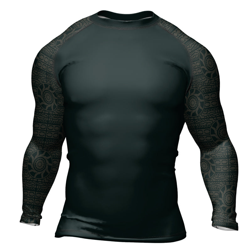 Rashninja Octopus Dominion Men's Long Sleeve Rash Guard | Rash Guard