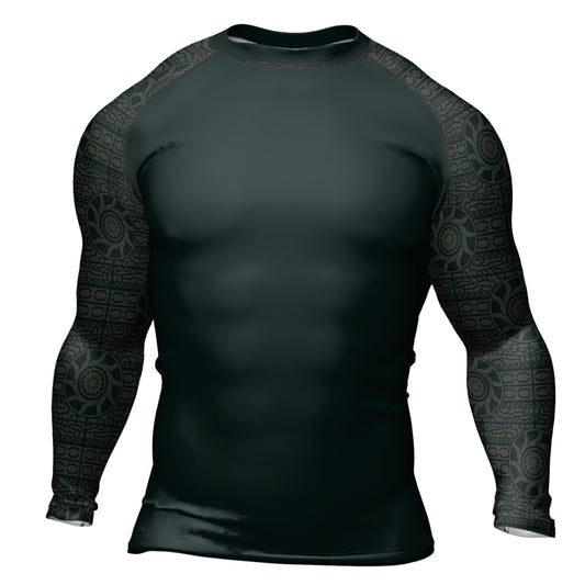 Rashninja Octopus Dominion Men's Long Sleeve Rash Guard | Rash Guard