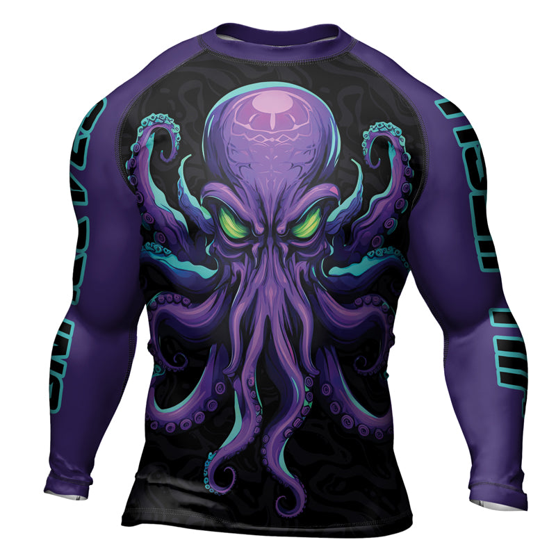 Rashninja Octopus Overlord Men's Long Sleeve Rash Guard | Rash Guard