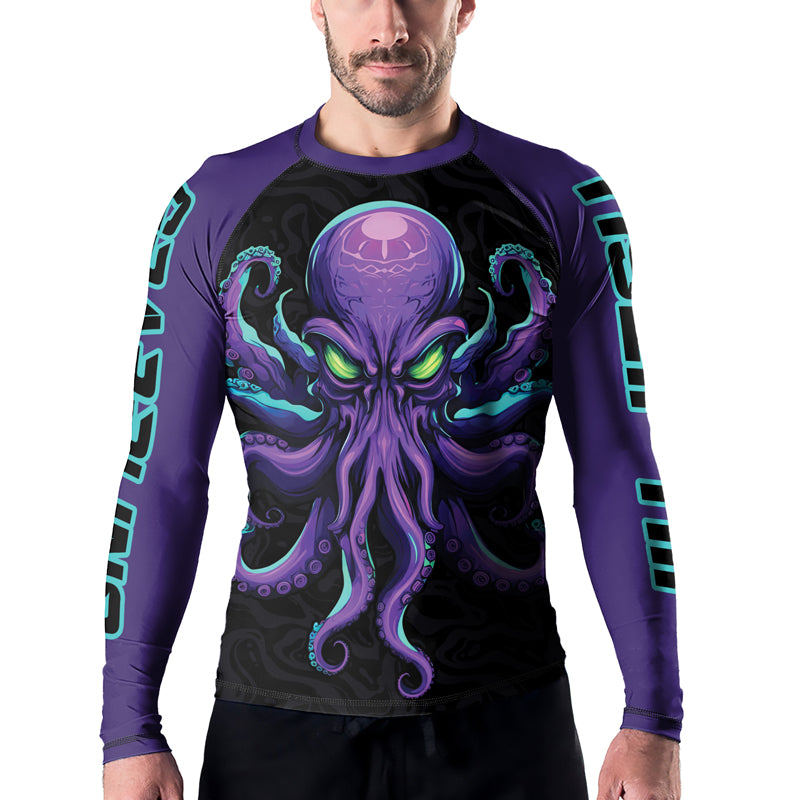 Rashninja Octopus Overlord Men's Long Sleeve Rash Guard | Rash Guard