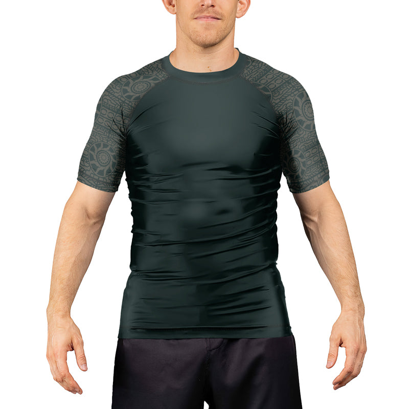 Requin Rash Guard Rashninja Octopus Dominion Men's Short Sleeve Rash Guard | Rash Guard