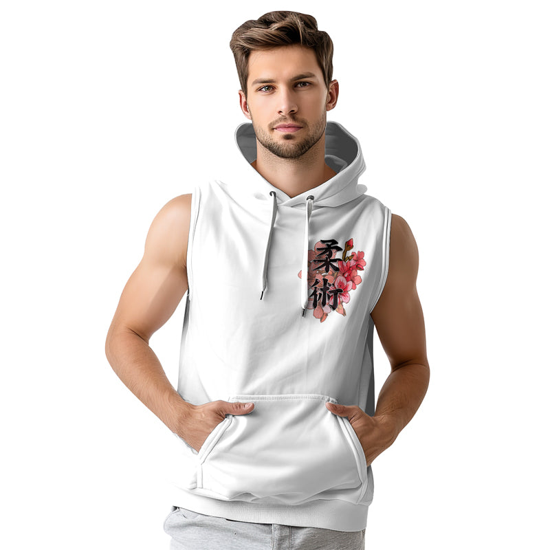 Rashninja Oni Blossom Fusion Sleeveless Hoodie | MMA Sleeveless Hoodie