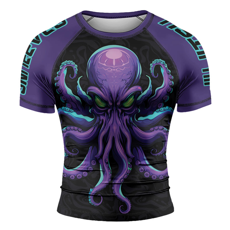 Rashninja Octopus Overlord Men's Short Sleeve Rash Guard | Rash Guard