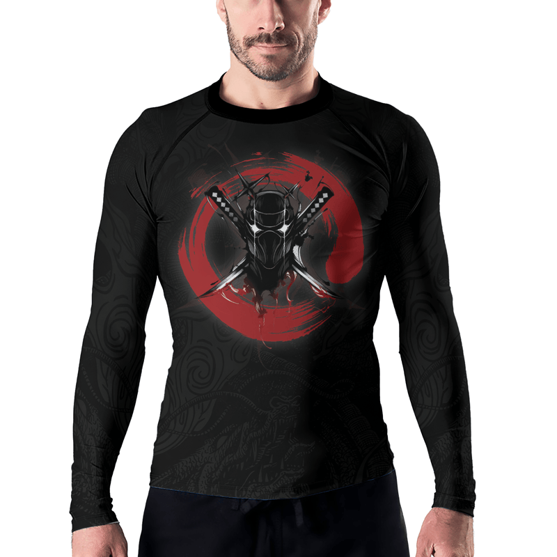 Rashninja Ninja Legend Men's Long Sleeve Rash Guard | Fightwear