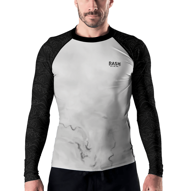 Rashninja Ninja Warfare Men's Long Sleeve Rash Guard - Rashninja LLC