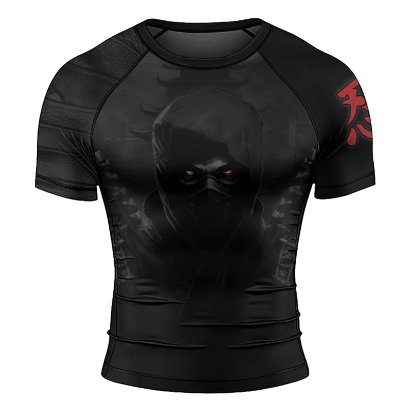 Rashninja Ninja Fury Men's Short Sleeve Rash Guard | FIghtwear