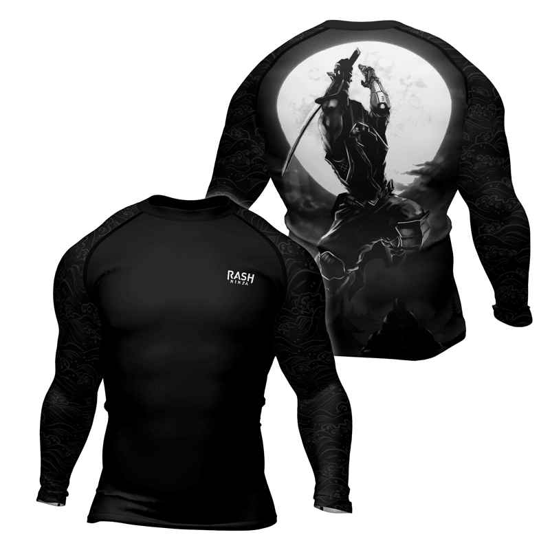 Rashninja Shadow Warriors Men's Long Sleeve Rash Guard | Fightwear