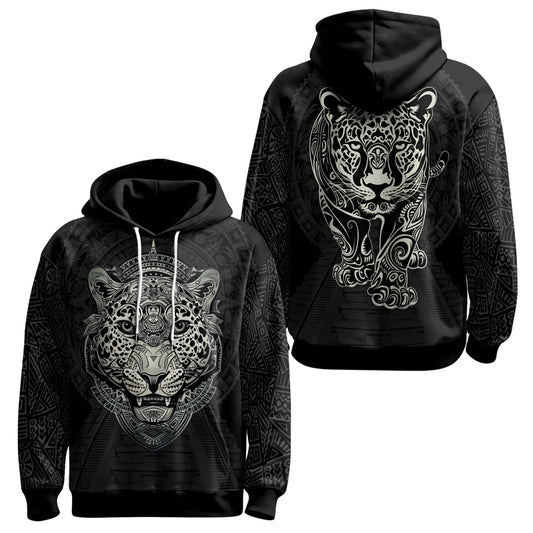 Rashninja Aztec Hunting Jaguar AOP Hoodie