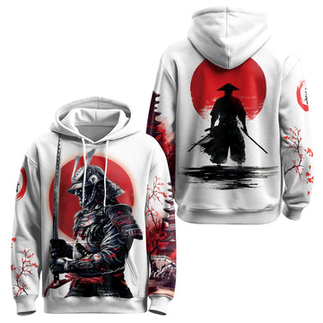 Rashninja Legendary Samurai Warrior AOP Hoodie | Samurai Style Hoodie