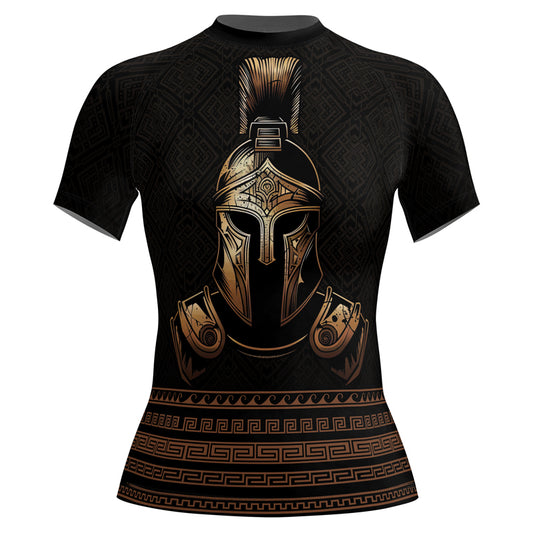 Rashninja Spartan Warrior Forge Women's Short Sleeve Rash Guard
