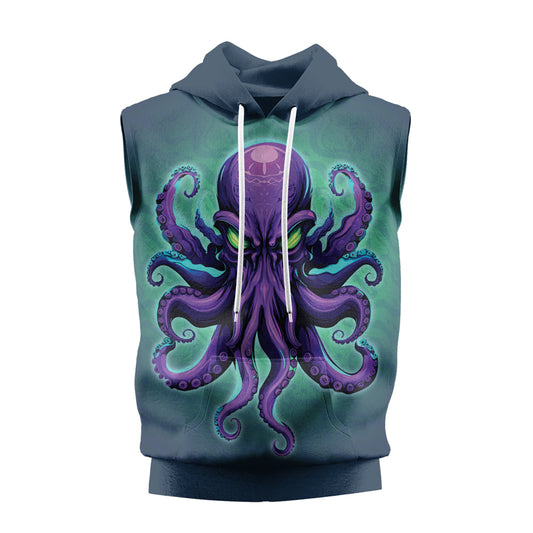 Rashninja Octopus Overlord Sleeveless Hoodie | MMA Sleeveless Hoodie