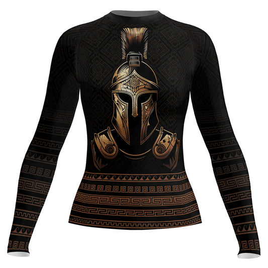 Rashninja Spartan Warrior Forge Women's Long Sleeve Rash Guard