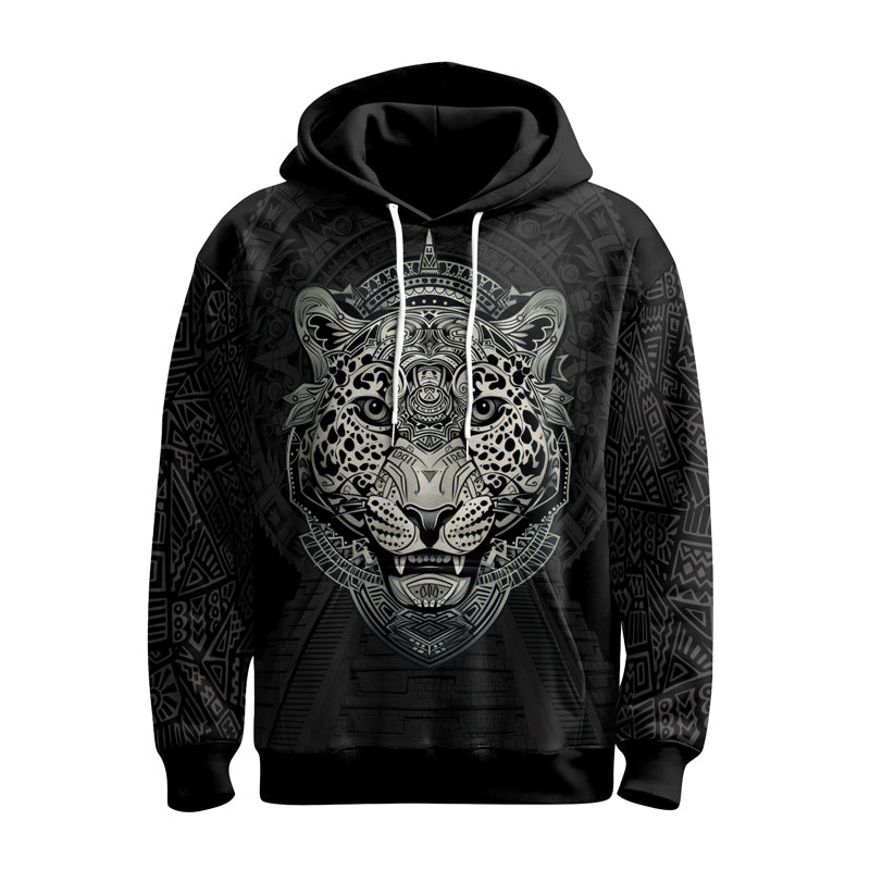 Rashninja Aztec Hunting Jaguar AOP Hoodie