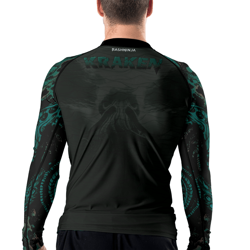 Rashninja The Kraken Men's Long Sleeve Rash Guard | Fightwear