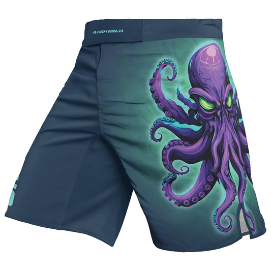 Rashninja Octopus Overlord Men's Fight Shorts | Compression Shorts