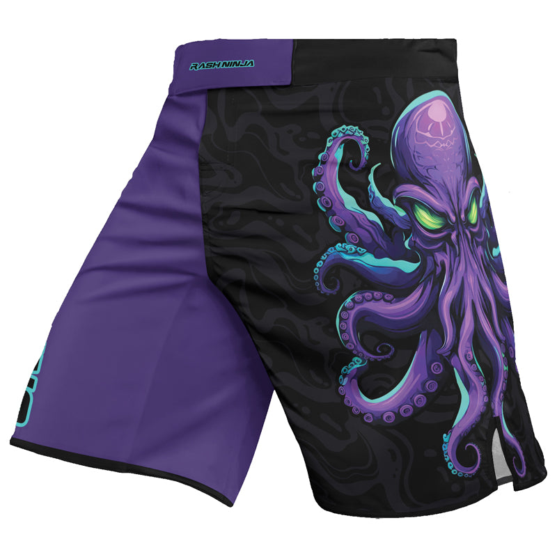 Rashninja Octopus Overlord Men's Fight Shorts | Compression Shorts