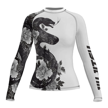 Rashninja Jujitsu Snake Women's Long Sleeve Rash Guard