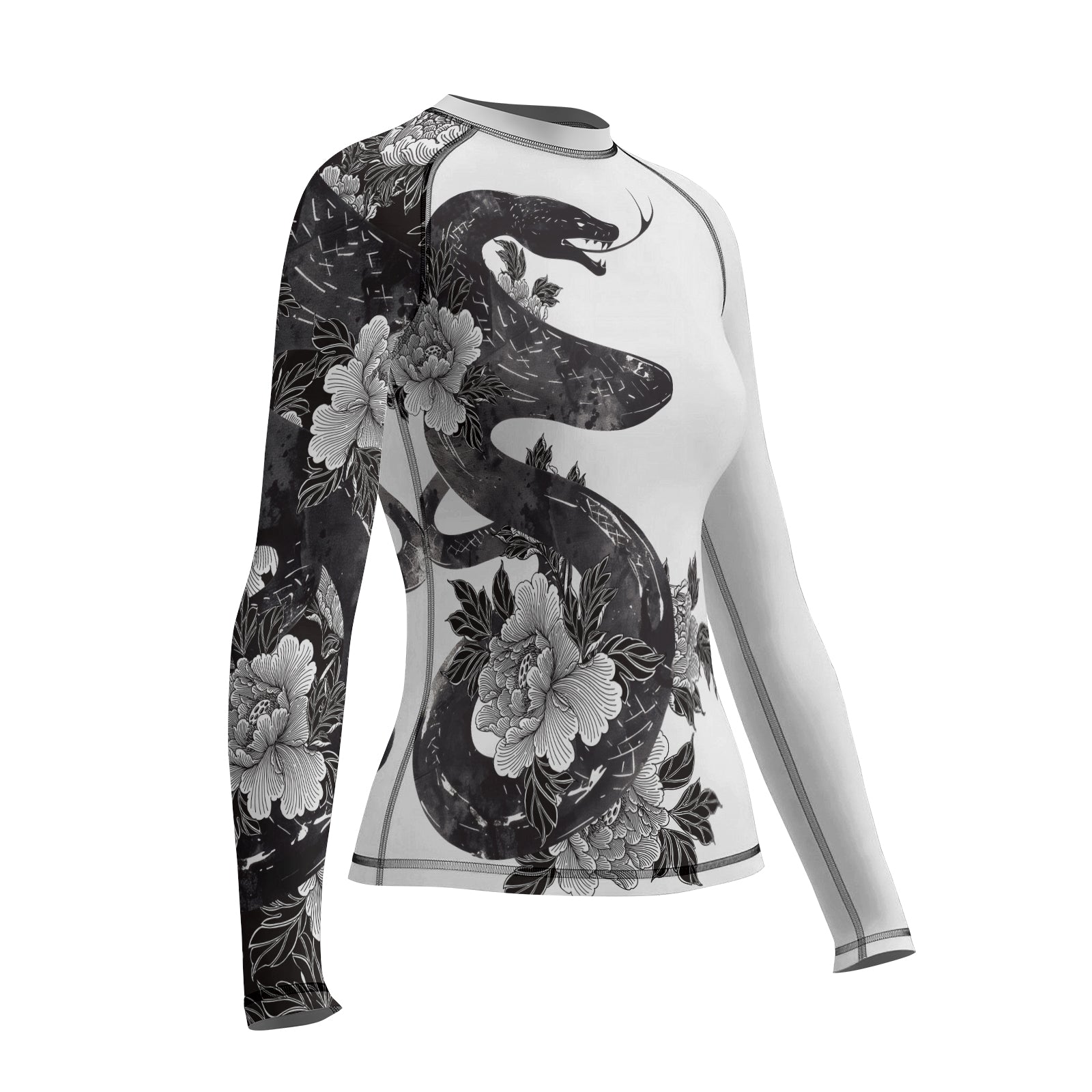 Rashninja Jujitsu Snake Women's Long Sleeve Rash Guard