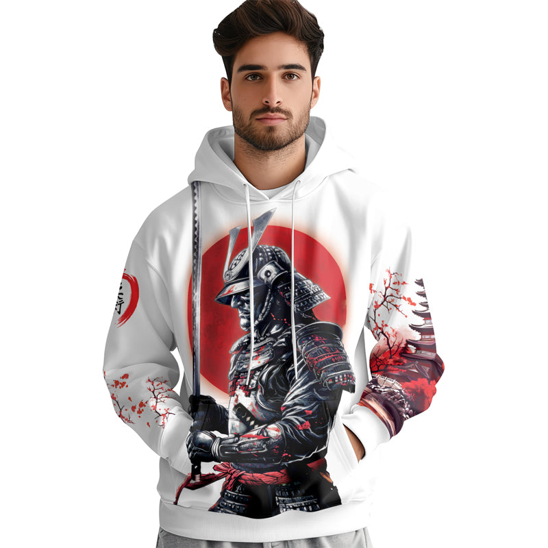 Rashninja Legendary Samurai Warrior AOP Hoodie | Samurai Style Hoodie