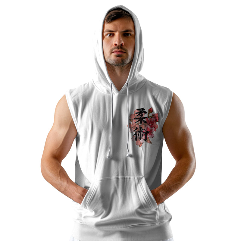 Rashninja Oni Blossom Fusion Sleeveless Hoodie | MMA Sleeveless Hoodie